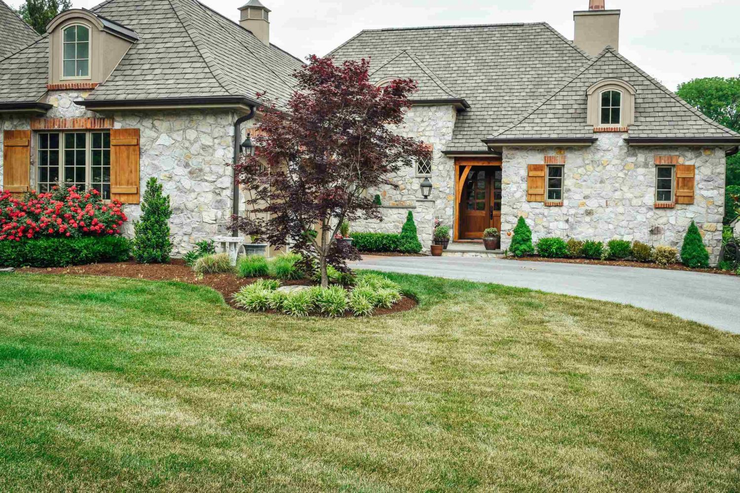 Front landscaping in Pennsylvania