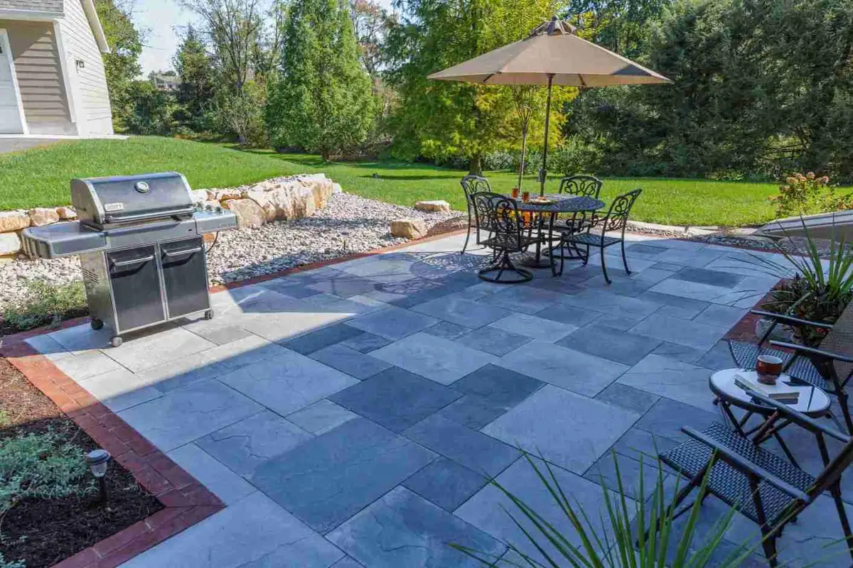 Patio project in Delaware