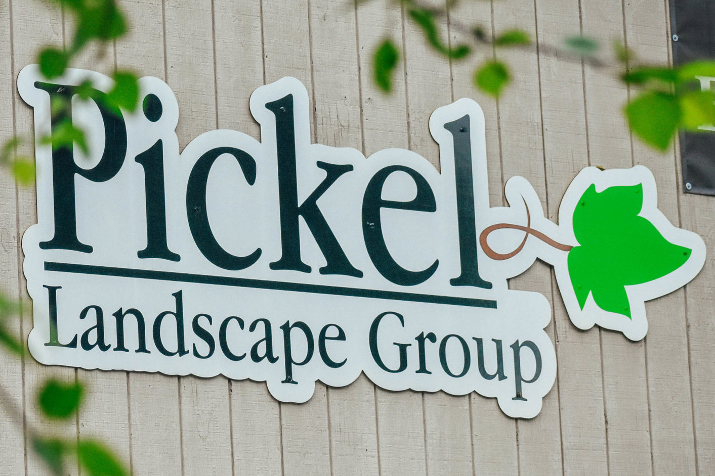 Pickel Landscape Logo Branded